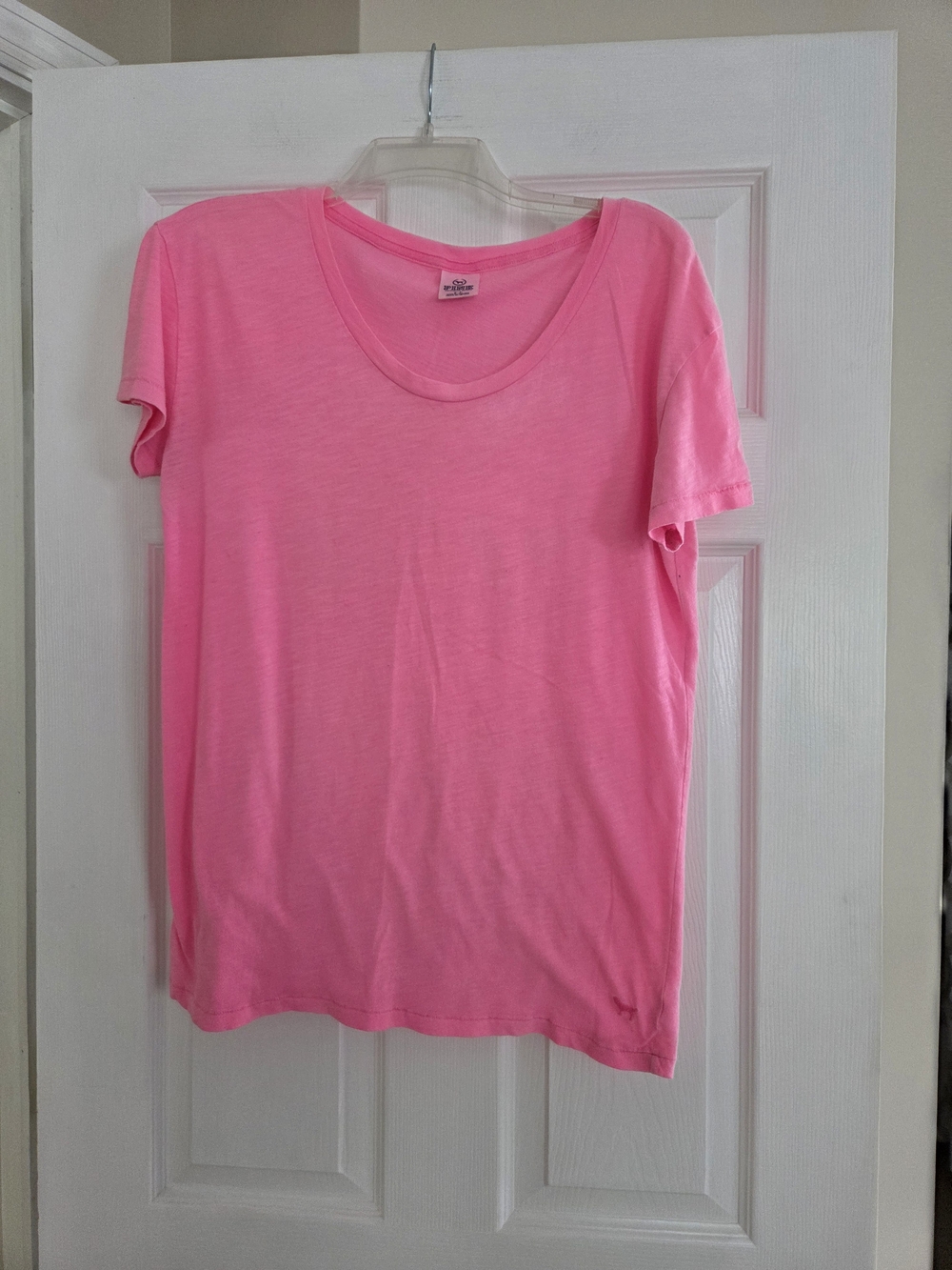 Victoria's Secret PINK Neon Pink Tee Small